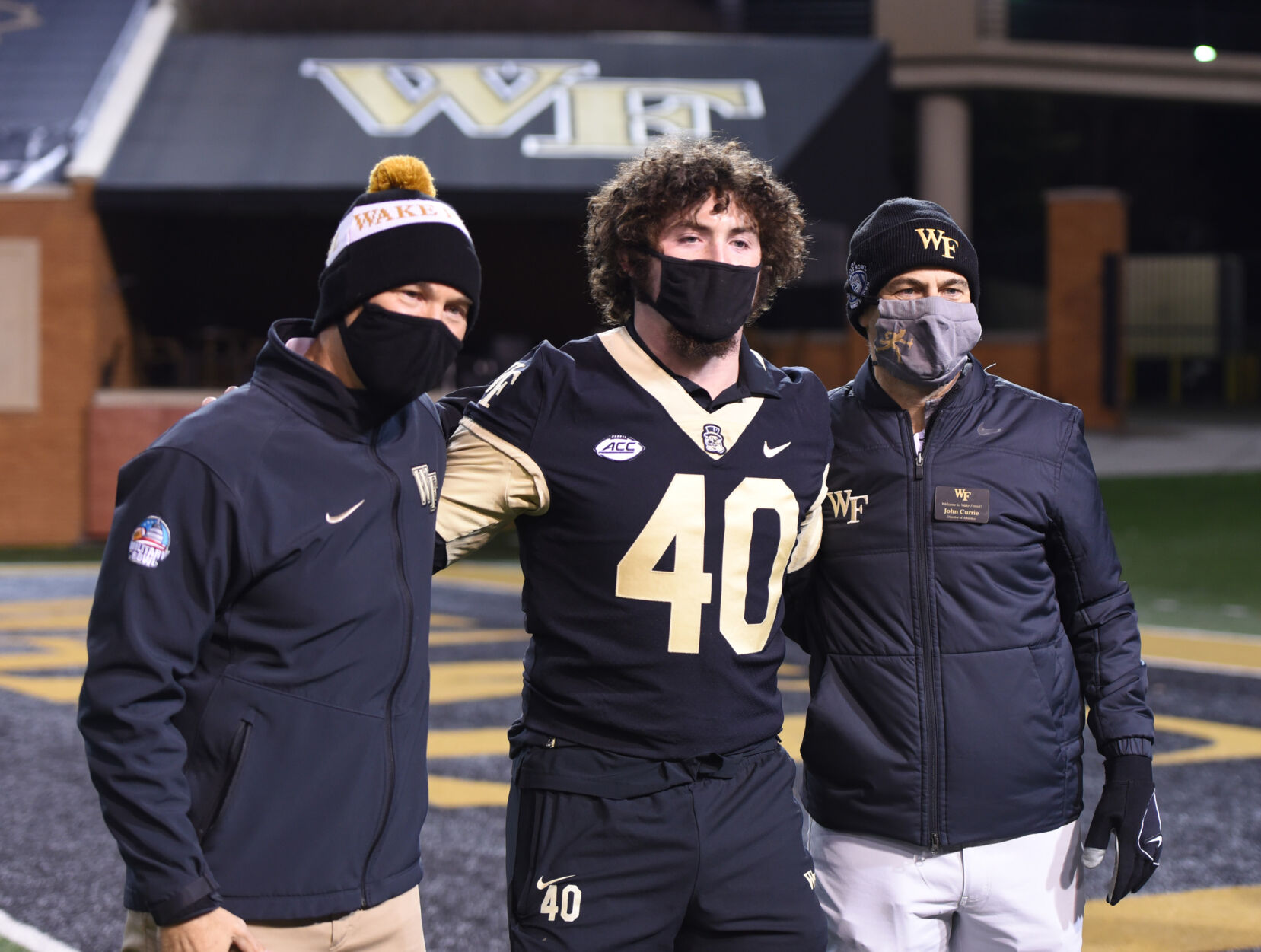 Wake Forest football senior night